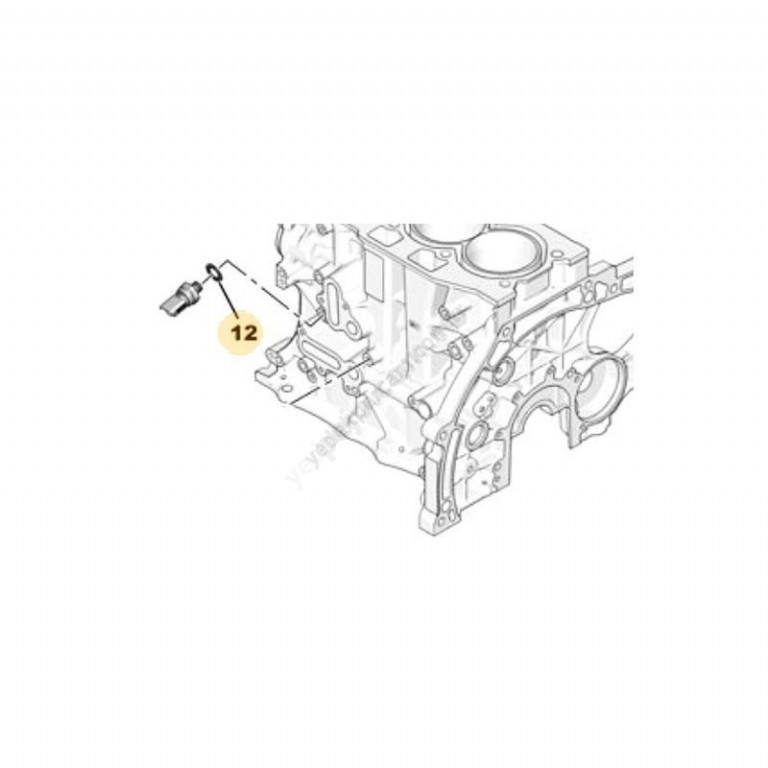 Peugeot Rifter Yağ Basınç Müşürü Contası 1.2 Puretech Orjinal (1654513580)