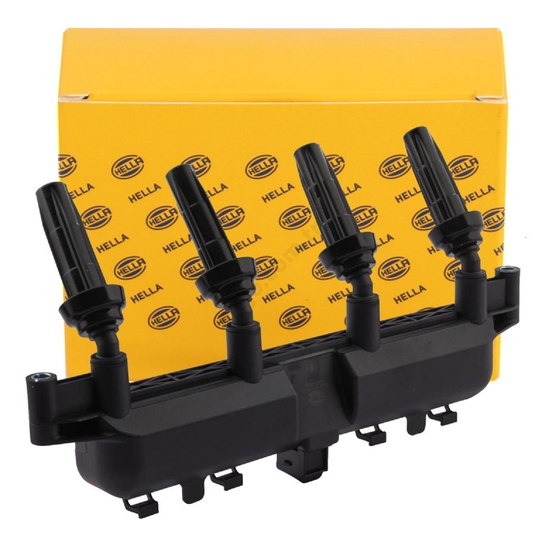 Citroen Saxo 1.4 Benzinli Ateşleme Bobini (Siyah Soket) Hella (HELLA 5DA193175431 / 5970A9)