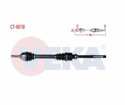 Citroen C3 Sağ Aks Komple 1.4 16 Valf Dizel Veka