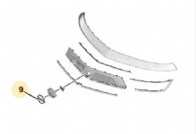 Opel Astra L Ön Amblem Orjinal