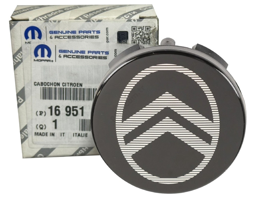 Citroen C3 Aircross Jant Göbeği Yeni Logolu Orjinal (1695142280)