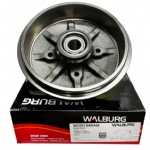 Citroen C4 Cactus Arka Fren Kampanası Abs Okuyuculu Bilyalı Set Walburg Marka (424759 / WALBURG WDR1040AB)