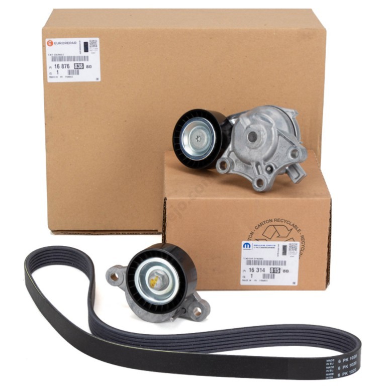 Peugeot 2008 A94F V Kayış Ve Gergi Kütüğü Seti Eurorepar (EUROREPAR 1687683880 / 1678169480)