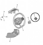 Opel Frontera Ov24 Direksiyon Sağ Düğme Takımı Orjinal (9855097880)