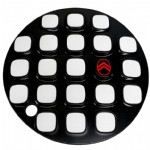 Citroen Ami Jant Kapağı Beyaz Renk Makyajlı Orjinal (6500351580)