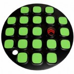 Citroen Ami Jant Kapağı Yeşil Renk Makyajlı Orjinal (6500351680)