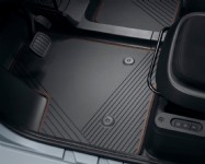 Citroen Ami Kauçuk Paspas Takımı Turuncu Çizgili Orjinal (PSA 1668221780 / 1668221780)