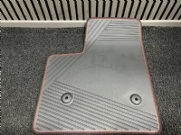 Citroen Ami Kauçuk Paspas Takımı Turuncu Çizgili Orjinal (PSA 1668221780 / 1668221780)