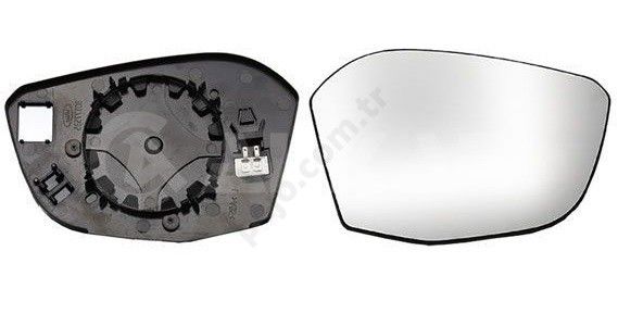 Citroen C4 C41 Sağ Dış Dikiz Aynası Camı Orjinal (9842836080)