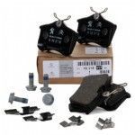 Peugeot 2008 A94F Fren Balatası Arka 87Mm Orjinal